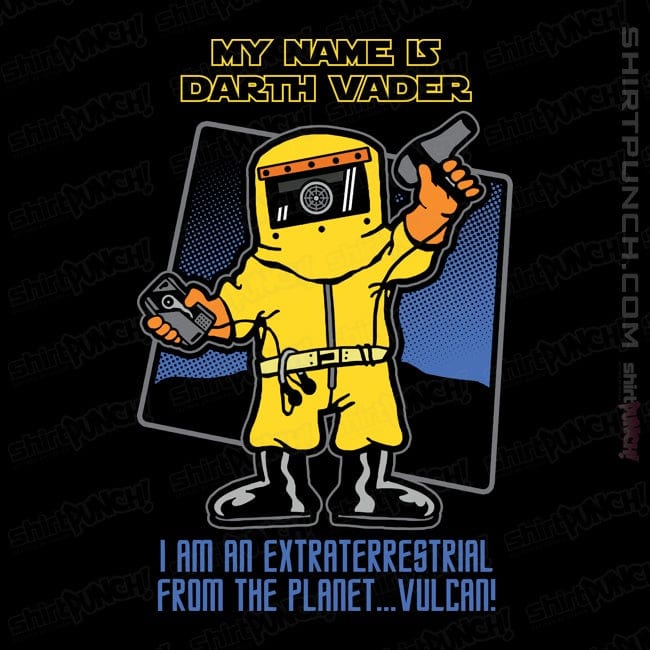 ShirtPunch Vader From Vulcan