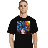 ShirtPunch Van Gogh Never Experienced Space Madness!, view 4