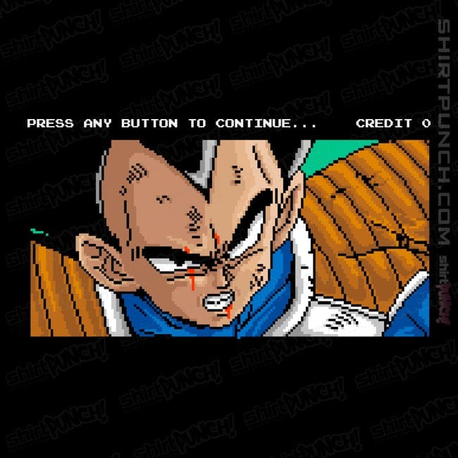 ShirtPunch Vegeta Continue