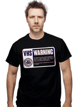 ShirtPunch VHS Nostalgia Warning, view 2