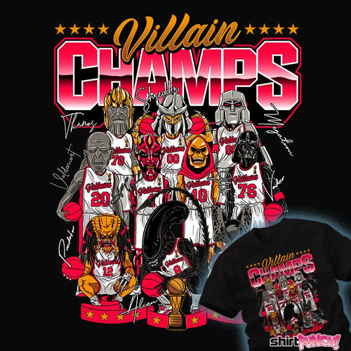 ShirtPunch Villain Champs