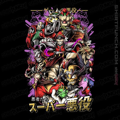 ShirtPunch Villain Gang