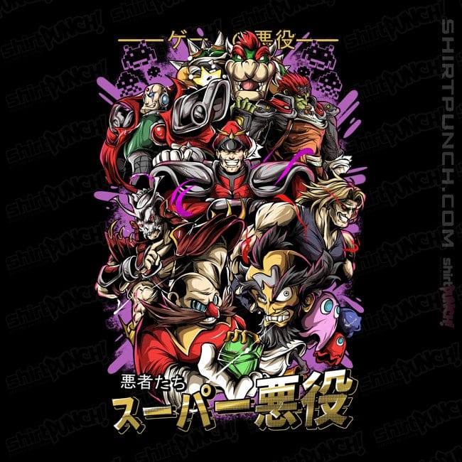 ShirtPunch Villain Gang