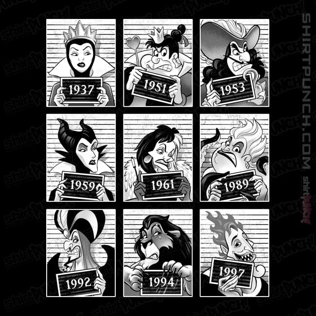 ShirtPunch Villain Prison