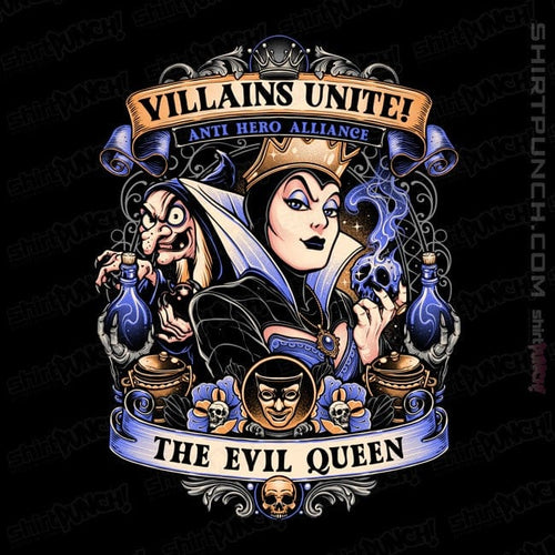 ShirtPunch Villains Unite Evil Queen