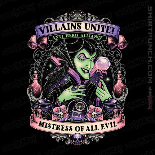ShirtPunch Villains Unite Maleficent