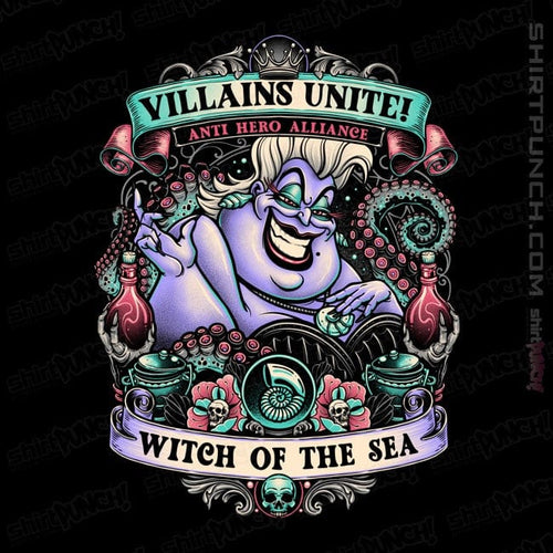 ShirtPunch Villains Unite Ursula