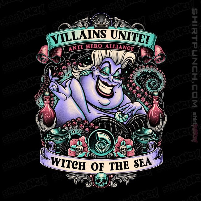 ShirtPunch Villains Unite Ursula