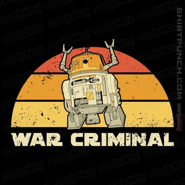 ShirtPunch Vintage Criminal Droid
