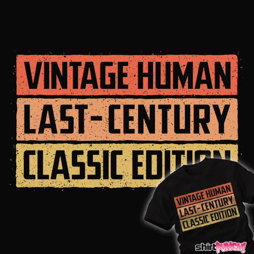 ShirtPunch Vintage Human