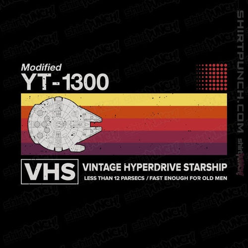 ShirtPunch Vintage Hyperdrive Starship