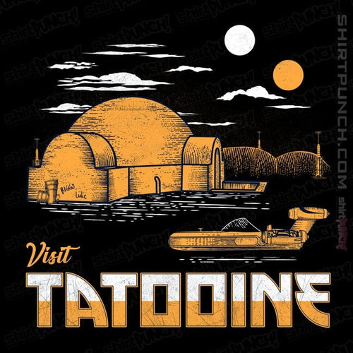 ShirtPunch Vintage Visit Tatooine