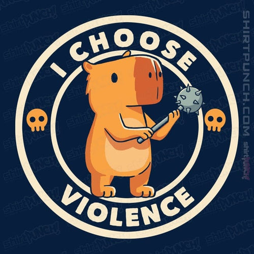 ShirtPunch Violence Capybara