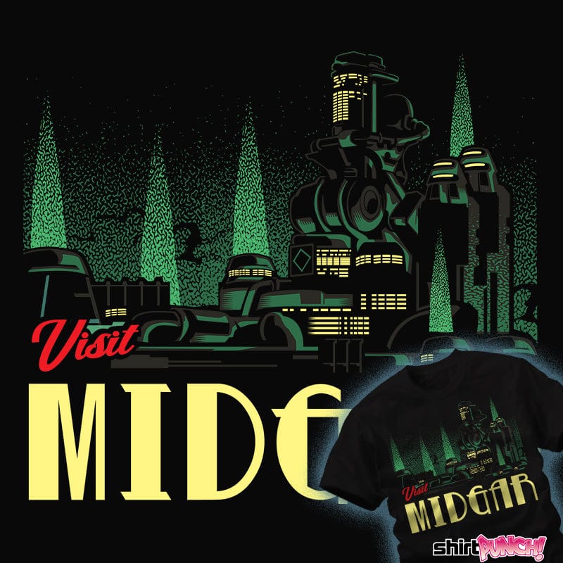 ShirtPunch Visit Midgar