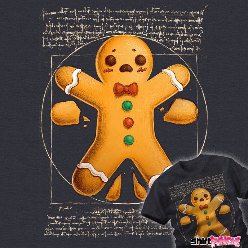 ShirtPunch Vitruvian Gingerbread Man