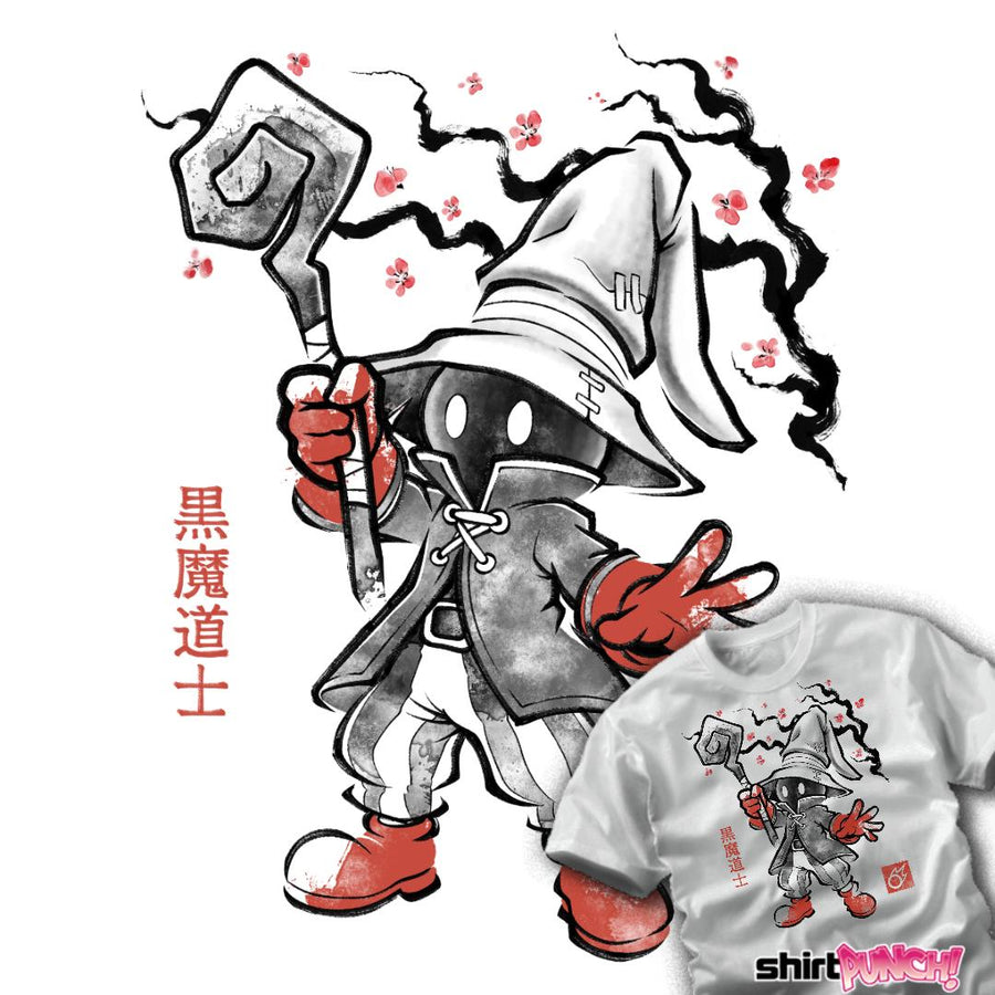 ShirtPunch Void Caster Sumi-E