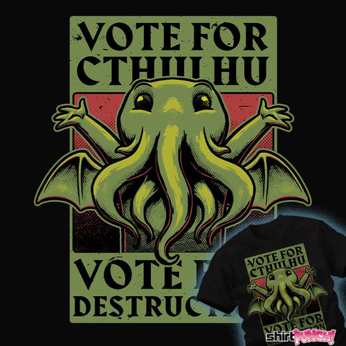 ShirtPunch Vote For Destruction