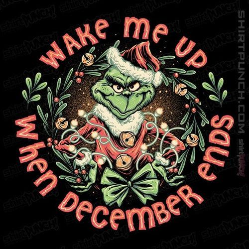 ShirtPunch Wake Me Up When December Ends