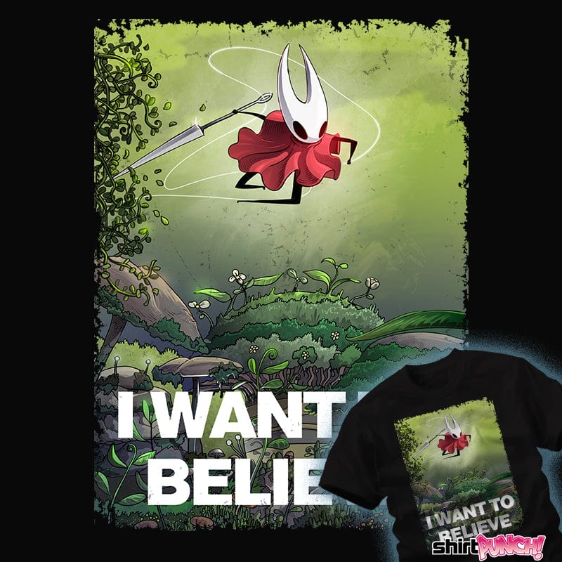 ShirtPunch We Want To Believe