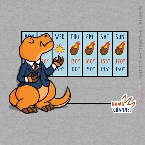 ShirtPunch Weather T-Rex