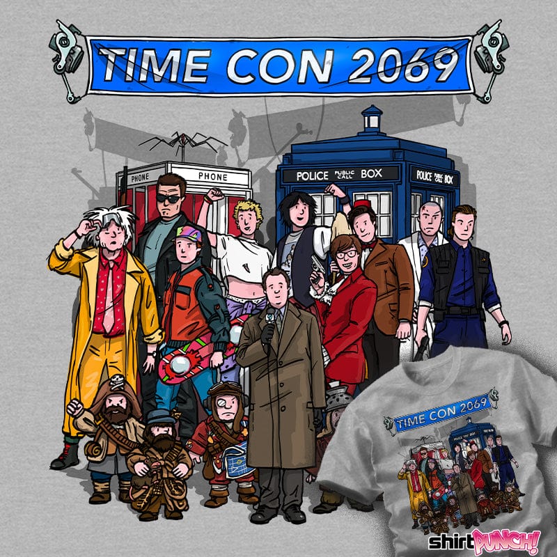 ShirtPunch Welcome To Time Con