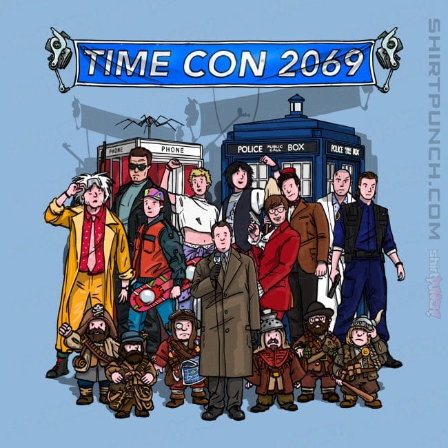 ShirtPunch Welcome To Time Con