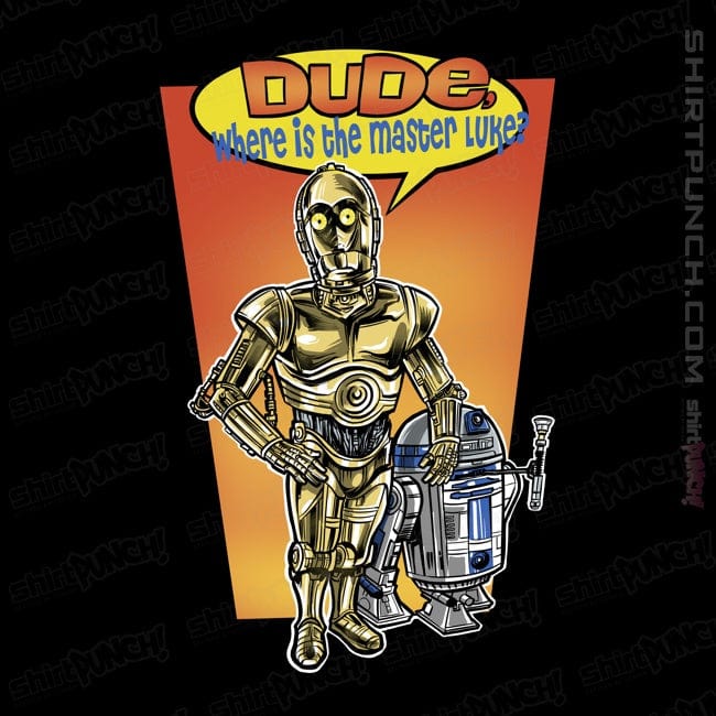 ShirtPunch Where is the Master Luke