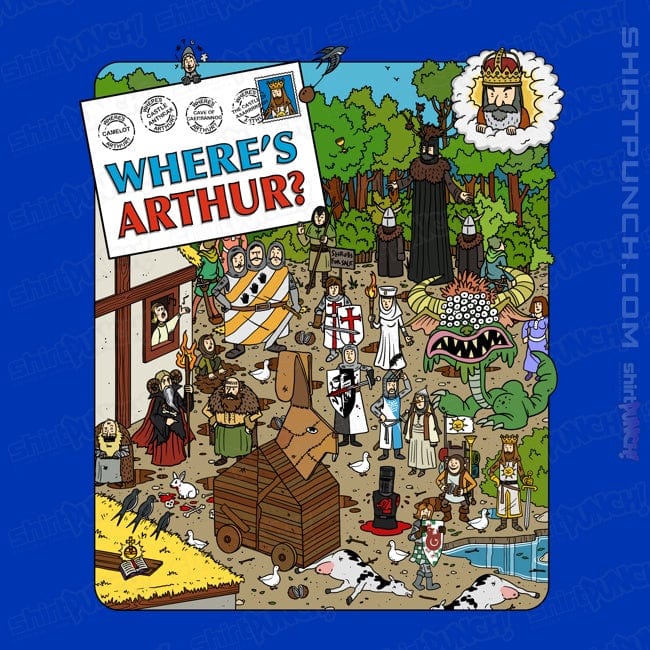 ShirtPunch Where's Arthur