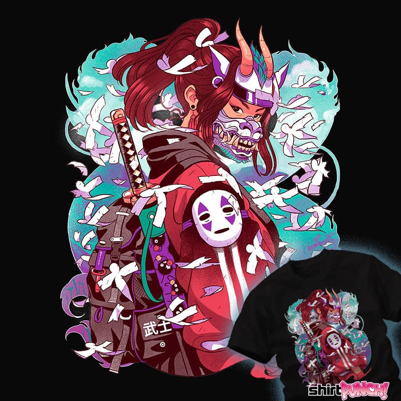 ShirtPunch White Dragon Samurai