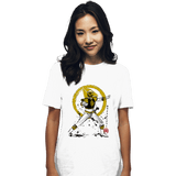 ShirtPunch White Ranger Sumi-e, view 2
