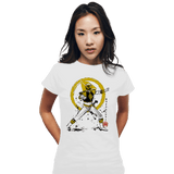 ShirtPunch White Ranger Sumi-e, view 6