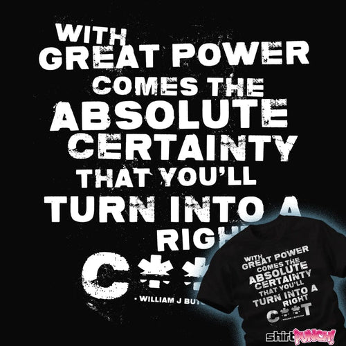 ShirtPunch With Great Power