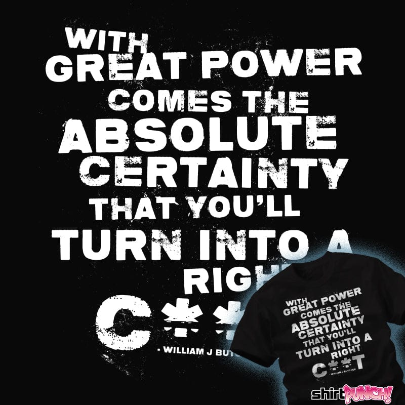 ShirtPunch With Great Power