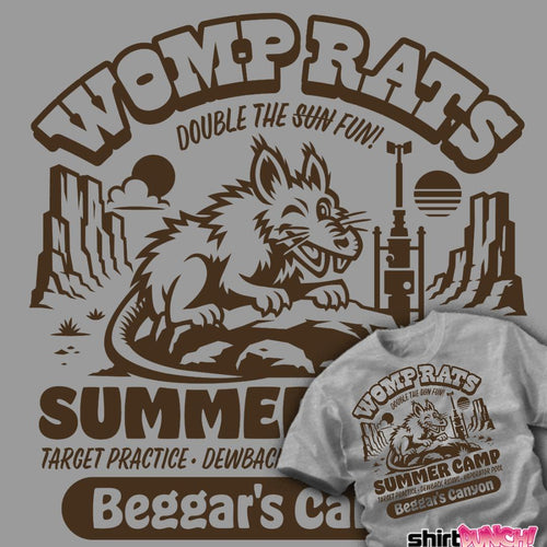 ShirtPunch Womp Rats Summer Camp