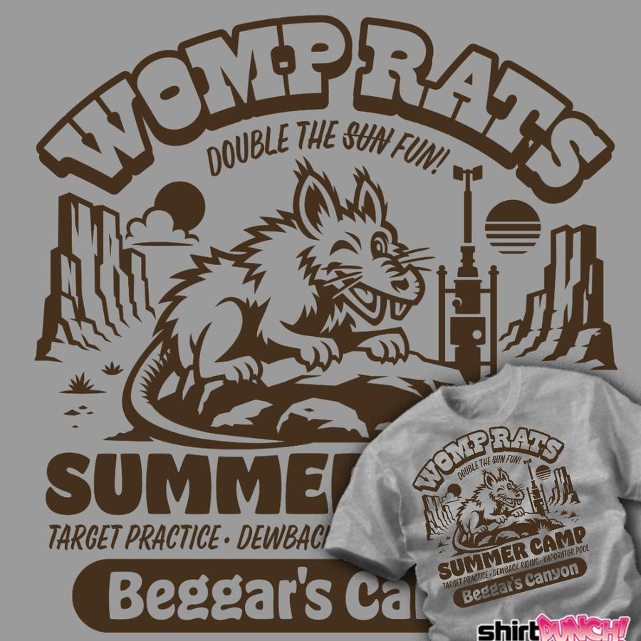 ShirtPunch Womp Rats Summer Camp