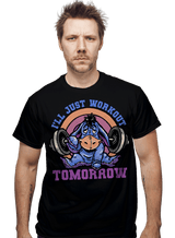 ShirtPunch Workout Tomorrow, view 2