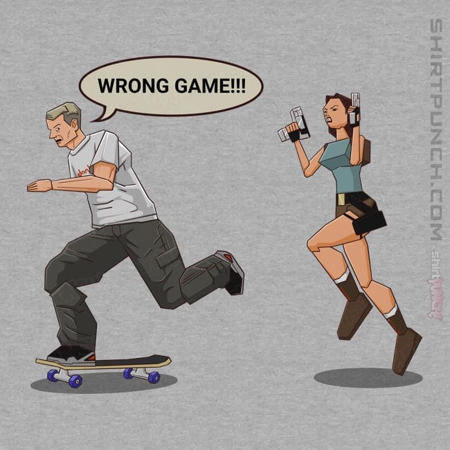 ShirtPunch Wrong Game
