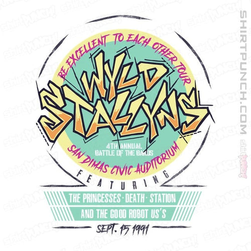 ShirtPunch Wyld Stallyns Live!