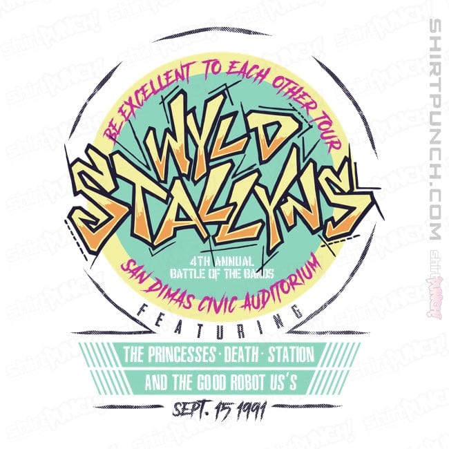 ShirtPunch Wyld Stallyns Live!