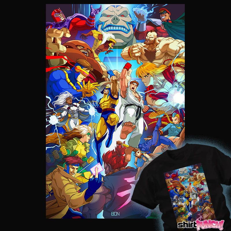 ShirtPunch X-Men VS Street Fighter