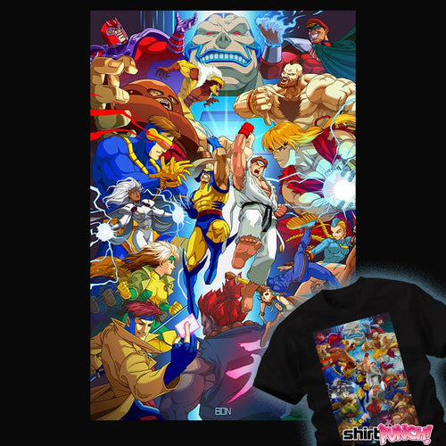 ShirtPunch X-Men VS Street Fighter