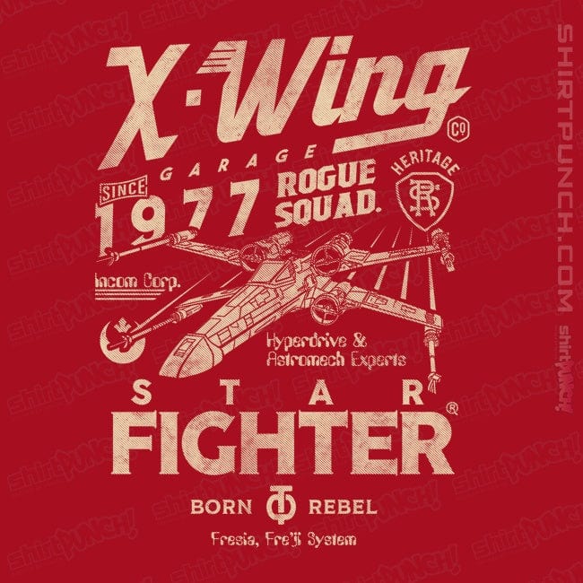 ShirtPunch X-Wing Garage