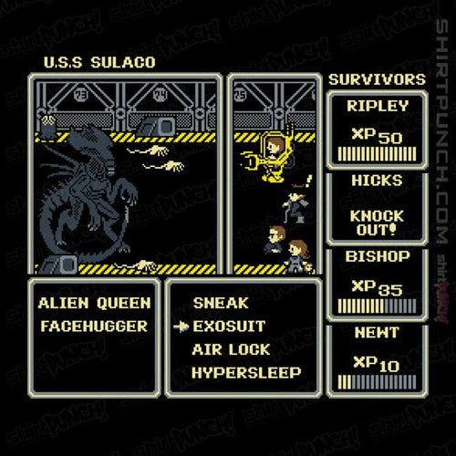 ShirtPunch Xeno Rpg Boss Fight
