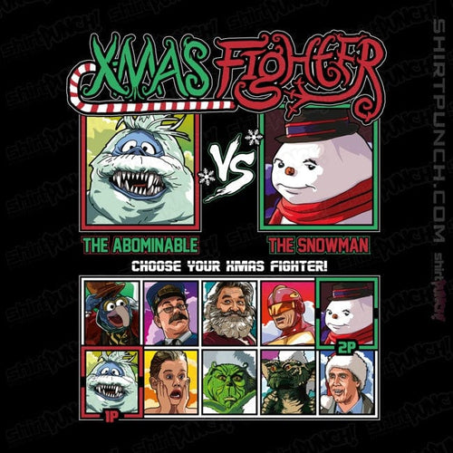 ShirtPunch Xmas Fighter