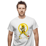 ShirtPunch Yellow Ranger Sumi-e, view 2
