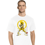 ShirtPunch Yellow Ranger Sumi-e, view 4