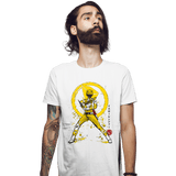ShirtPunch Yellow Ranger Sumi-e, view 5