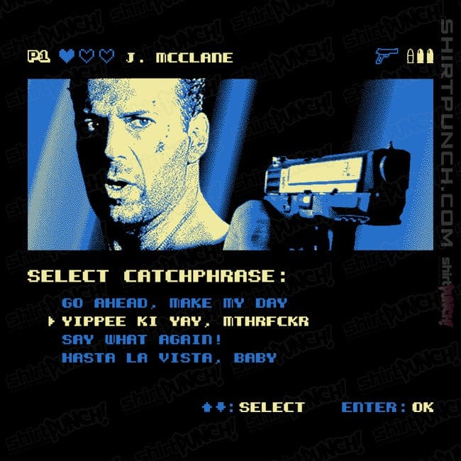 ShirtPunch Yippie Ki Yay Select