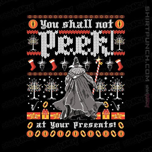 ShirtPunch You Shall Not Peek