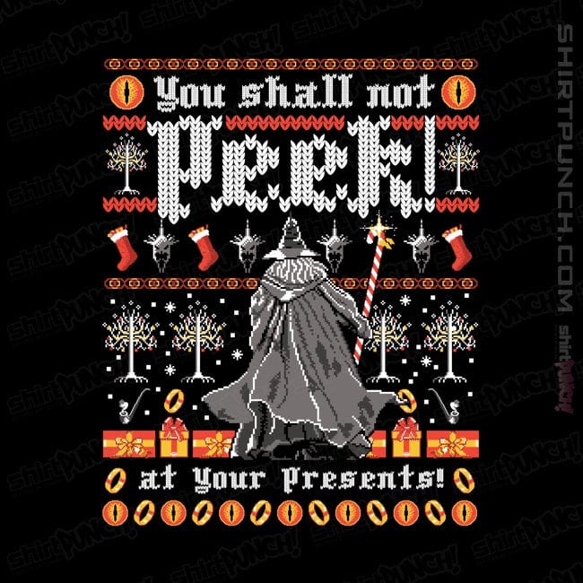 ShirtPunch You Shall Not Peek